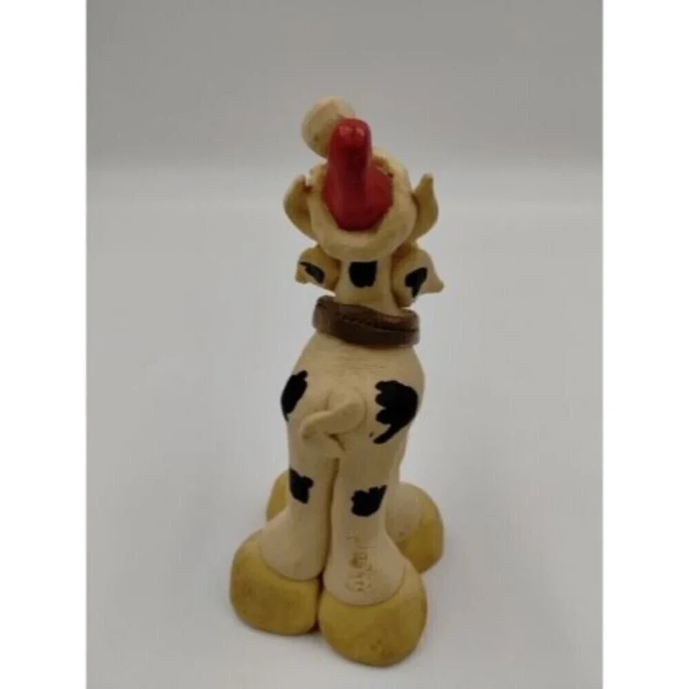 Adorable Resin Cow Figure 5.5